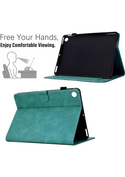 Lenovo Tab M10 Gen 3rd Kabartmalı Deri Tablet Kılıfı (Yurt Dışından) indirimleri