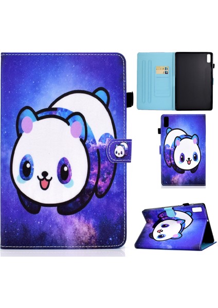 Lenovo Tab P11 Gen 2 Renkli Çizim Pu Tablet Kılıfı (Yurt Dışından)