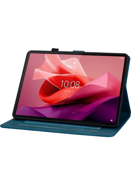 Lenovo Tab P12 12.7 Kabartmalı Deri Tablet Kılıfı (Yurt Dışından) modelleri
