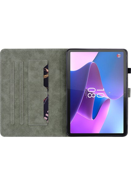 Lenovo Tab P12 Deri Tablet Kılıfı (Yurt Dışından)