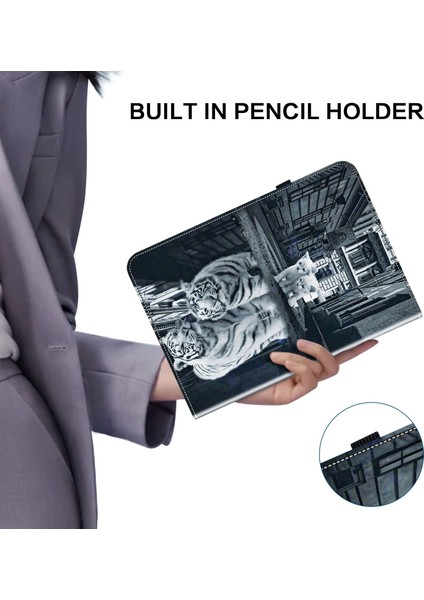 Lenovo Tab K11 Plus Deri Tablet Kılıfı (Yurt Dışından)
