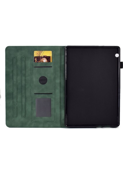 Huawei Mediapad T5 Deri Tablet Kılıfı (Yurt Dışından)