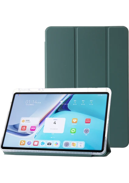 Huawei Matepad Se 11 2024 3 Katlı Deri Tablet Kılıfı (Yurt Dışından)