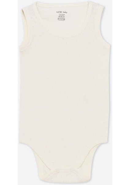 Lcw Baby Açık Mavi Bisiklet Yaka Basic Erkek Bebek Çıtçıtlı Body 2'li