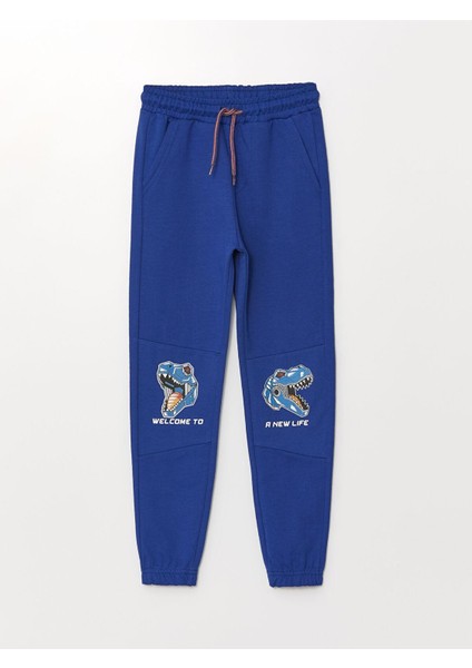 Lcw Kids Beli Lastikli Baskılı Erkek Çocuk Jogger Eşofman Altı