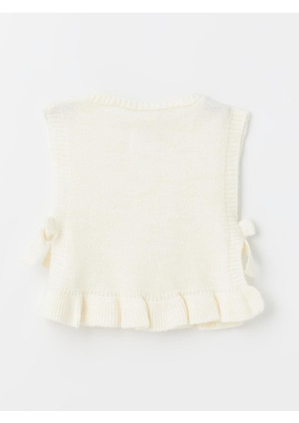 Lcw Kids Bisiklet Yaka Kolsuz Kız Çocuk Süveter fiyatları