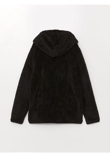 Lcw Kids Kapüşonlu Pelüş Kız Çocuk Fermuarlı Sweatshirt fiyatları