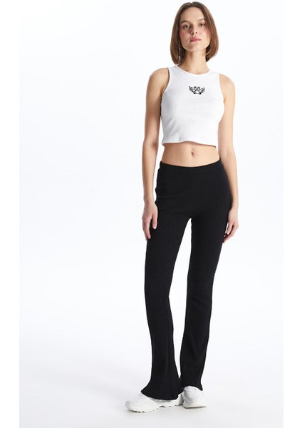 Xsıde Kadın Beli Lastikli Ekstra Dar Fit Düz Tayt fiyatları