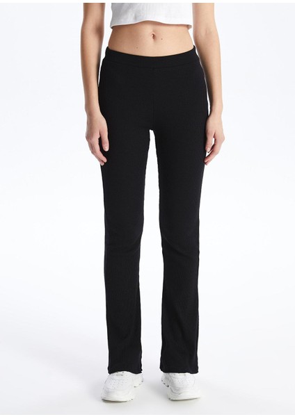 Xsıde Kadın Beli Lastikli Ekstra Dar Fit Düz Tayt fırsatları