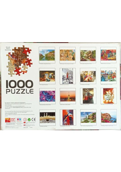 Scarlett & Ravens 1000 Parça Puzzle Tablo Pazıl fiyatları
