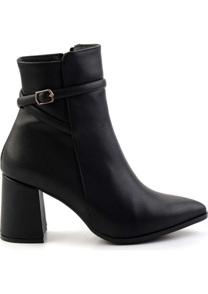Siyah Kadın Bot & Bootie K02792302009