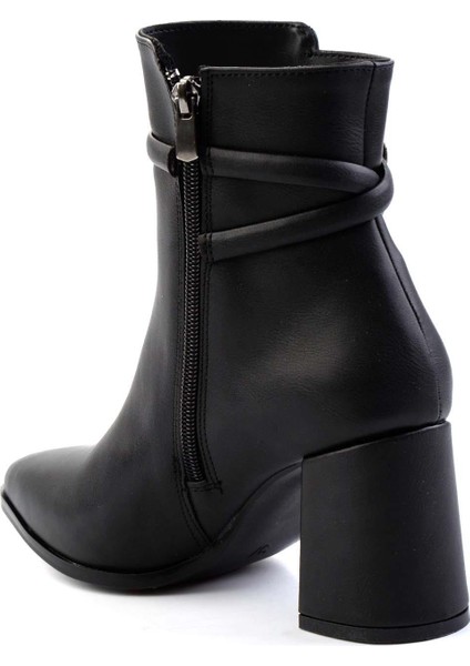 Siyah Kadın Bot & Bootie K02792302009