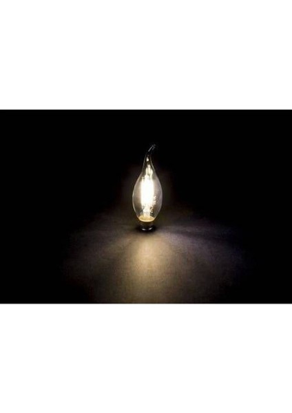 E-14 4W Kıvrık Rustik LED Ampul Gün Işığı indirimleri