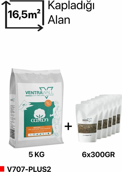 Isı ve Ses Yalıtımlı Sürülen Altın Mineral Taşlı Gri Duvar Kağıdı -V707-PLUS2-5KG-16,5M²