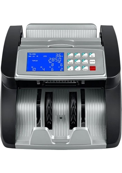 V2 Karışık Para Sayma Makinesi TL- Euro -usd-türkçe Sesli Uyarı Müşteri Ekranı Hediyeli