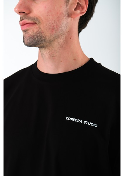 Wassily Chair Oversize Fit T-Shirt Erkek - Siyah fiyatları