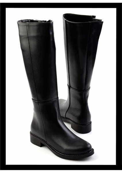 Siyah Kadın Çizme K03156201809