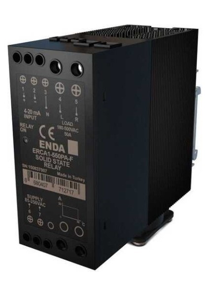 ERCA1-225PA Ray Montajlı Soğutuculu Oransal Solid State Röle