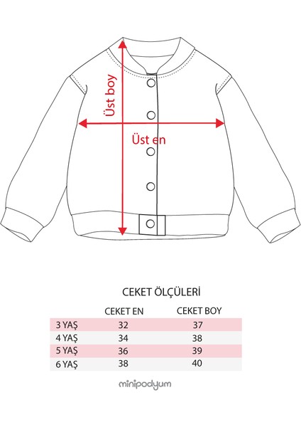 Kız Çocuk Barbie Nakışlı Kapitoneli Kolej Bomber ceket