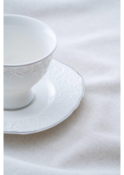 Angela 6 Kişilik Silver Çay Fincanı Takımı - 220 ml indirimleri