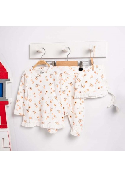 Tiffany Baby Apricot Theme Kruvaze 3'lü Bebek Seti 2455020