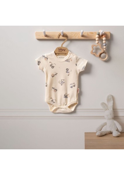 Tiffany Baby Work Machine Yarım Kol Kruvaze Badi 23008