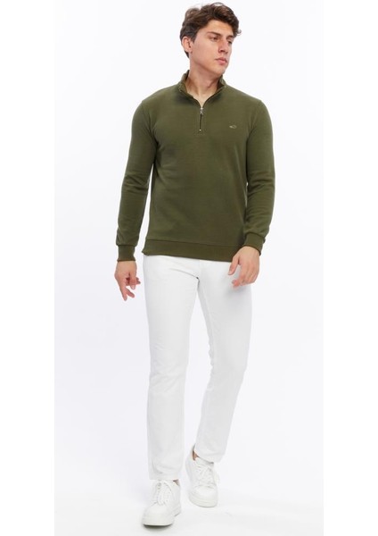 Hakim Yaka Fermuarlı Selanik Kazak