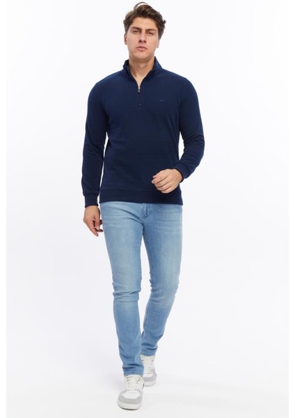 Hakim Yaka Fermuarlı Selanik Kazak