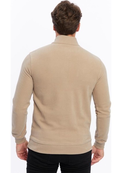 Hakim Yaka Fermuarlı Selanik Kazak indirimleri