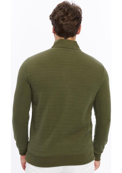 Hakim Yaka Fermuarlı Selanik Kazak indirimleri