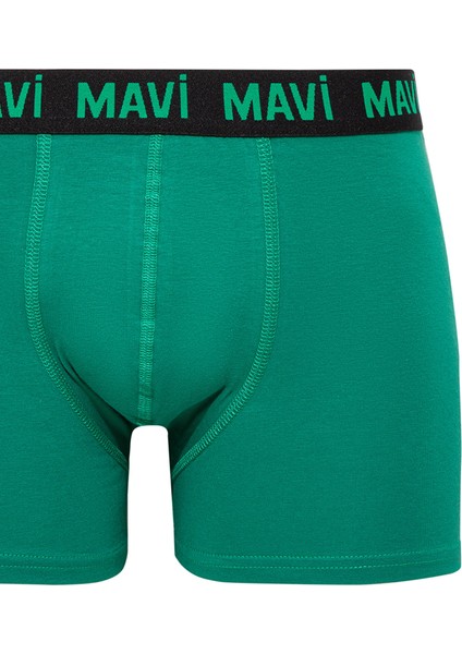 Yeşil Basic Boxer 0911077-35021