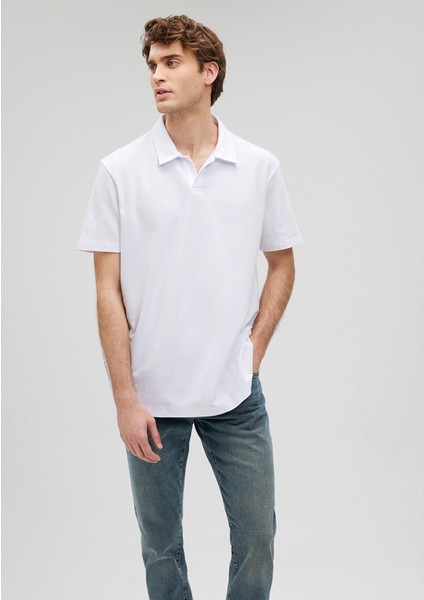 Beyaz Polo Tişört 0611904-620 fiyatları