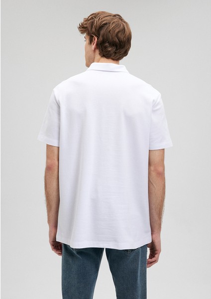 Beyaz Polo Tişört 0611904-620 fırsatları