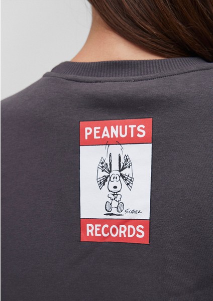 Snoopy Baskılı Antrasit SWEATSHIRT1S10257-70087