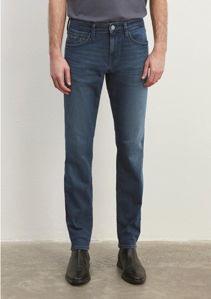 Jake Lux Black Vintage Indıgo Mavi Jean Pantolon 0042286546