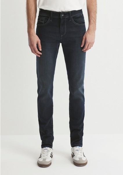 Erkek James Puslu Mürekkep Mavi Jet Black Jean Pantolon 0042426976
