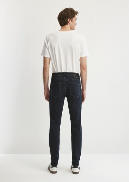 Erkek James Puslu Mürekkep Mavi Jet Black Jean Pantolon 0042426976