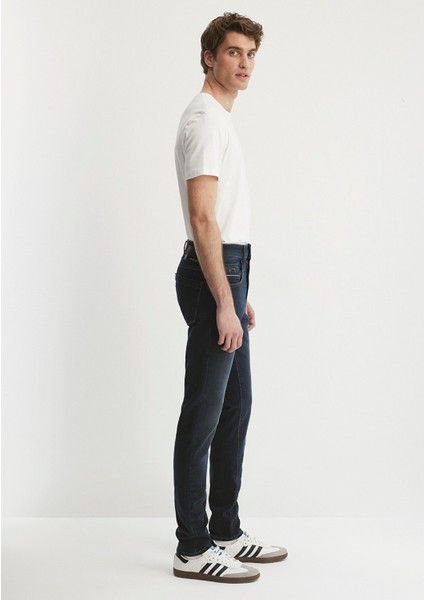 Erkek James Puslu Mürekkep Mavi Jet Black Jean Pantolon 0042426976