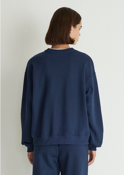 Mavi Logo Baskılı Lacivert Sweatshirt 1S10148-70488 indirimleri