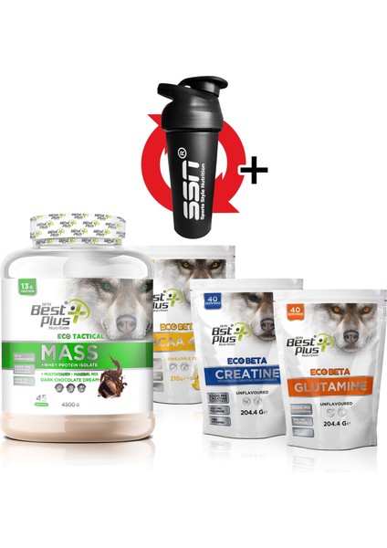 ECO TACTICAL KOMBİNASYON PAKETİ (MASS GAINER ÇİKOLATA)