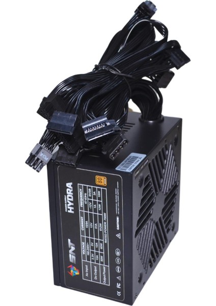 Snt Hydra-B 750W 80+ Bronze Siyah Kasa Power Supply