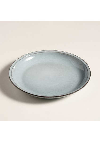 Lılıng Stoneware Yemek Tabağı 24 cm Mavi