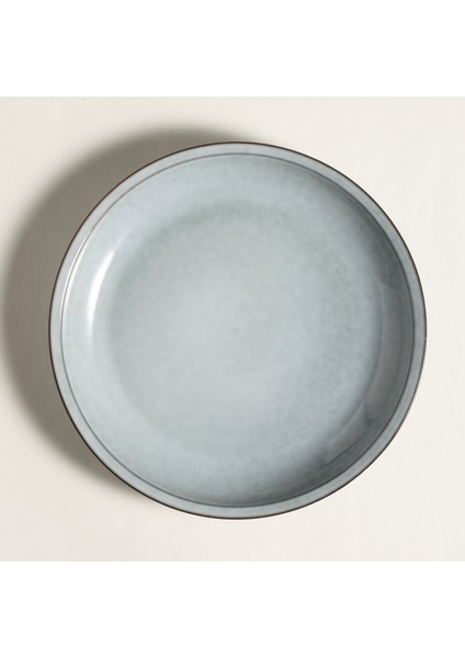 Lılıng Stoneware Yemek Tabağı 24 cm Mavi