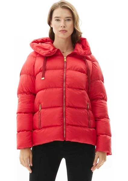 Kendinden Kapüşonlu Grogrenli Kısa Mont fırsatları