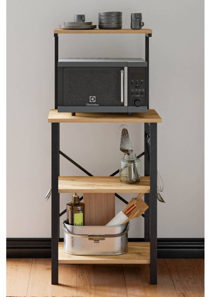 Çok Amaçlı Mutfak Bangosu - Atlantik Çam - 128x40x60 cm fiyatları