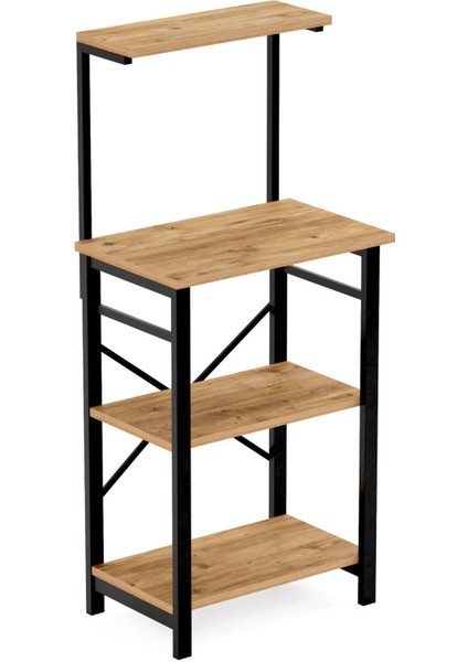 Çok Amaçlı Mutfak Bangosu - Atlantik Çam - 128x40x60 cm fırsatları