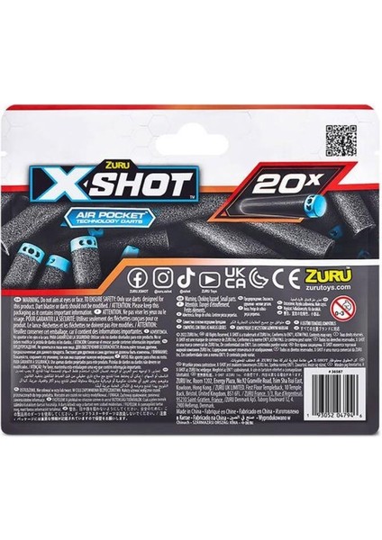 Nessiworld 36587 Zuru x Shot Silah 20 Li Yedek Paket -Sunman fiyatları