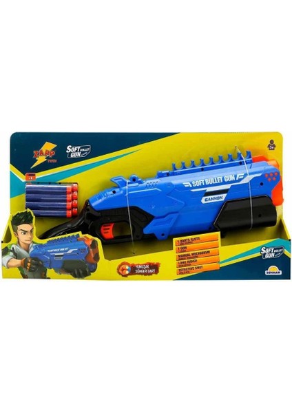 Nessiworld 3407 Zapp Toys Sünger Dart Atan Silah 40 cm