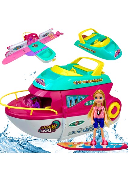 Mini Moda Bebek ve Gezi̇ Teknesi̇