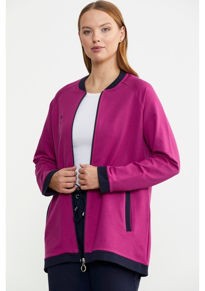 Renk Kombinli Tunik Eşofman Takım - Fuşya fiyatları